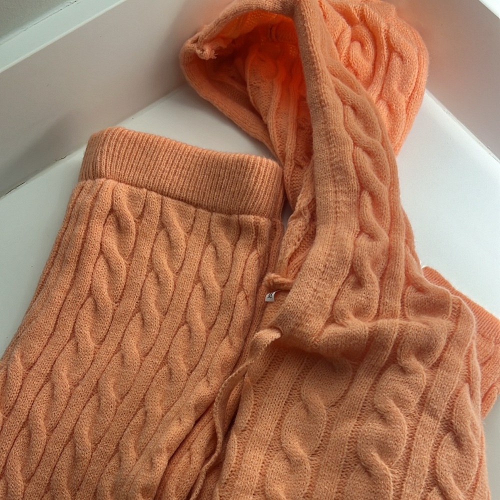 Salmon Sweater Set